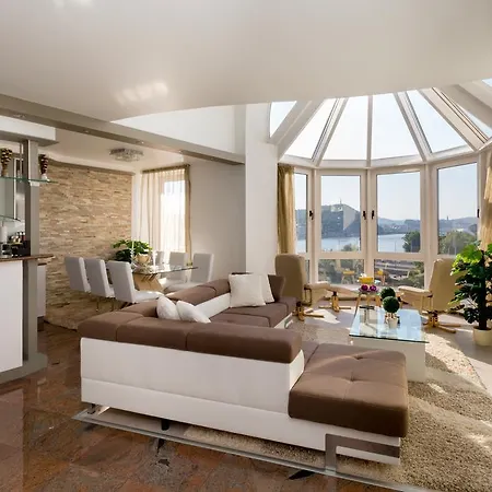 Panorama Dream W 3bdr, Ac, Garage شقة بودابست