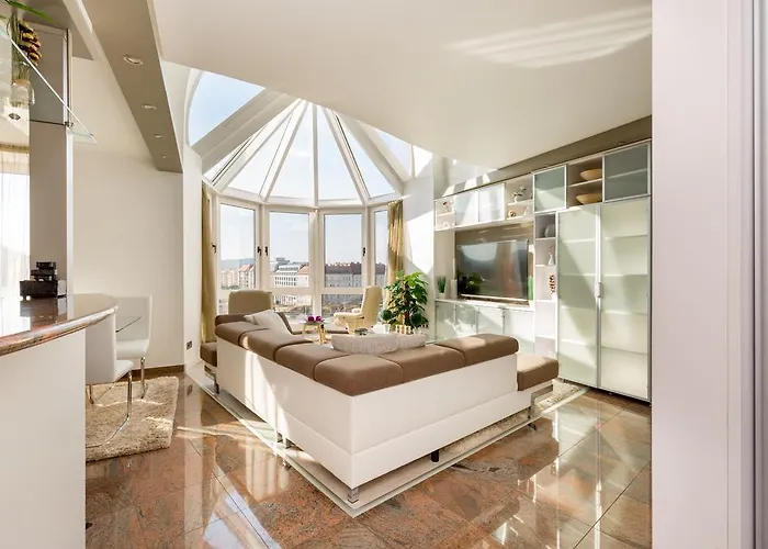 Panorama Dream W 3bdr, Ac, Garage Apartament *