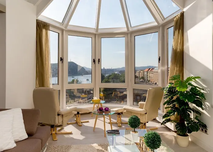 Panorama Dream W 3bdr, Ac, Garage Apartament